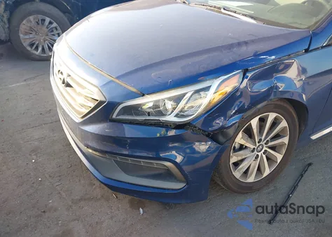 2015 Hyundai Sonata Sport z USA, uszkodzony, nr VIN 5NPE34AF2FH090853